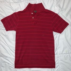 Cherokee - Red striped polo
